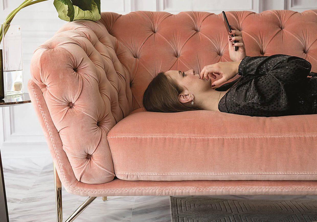 THE ART NOUVEAU SOFA
