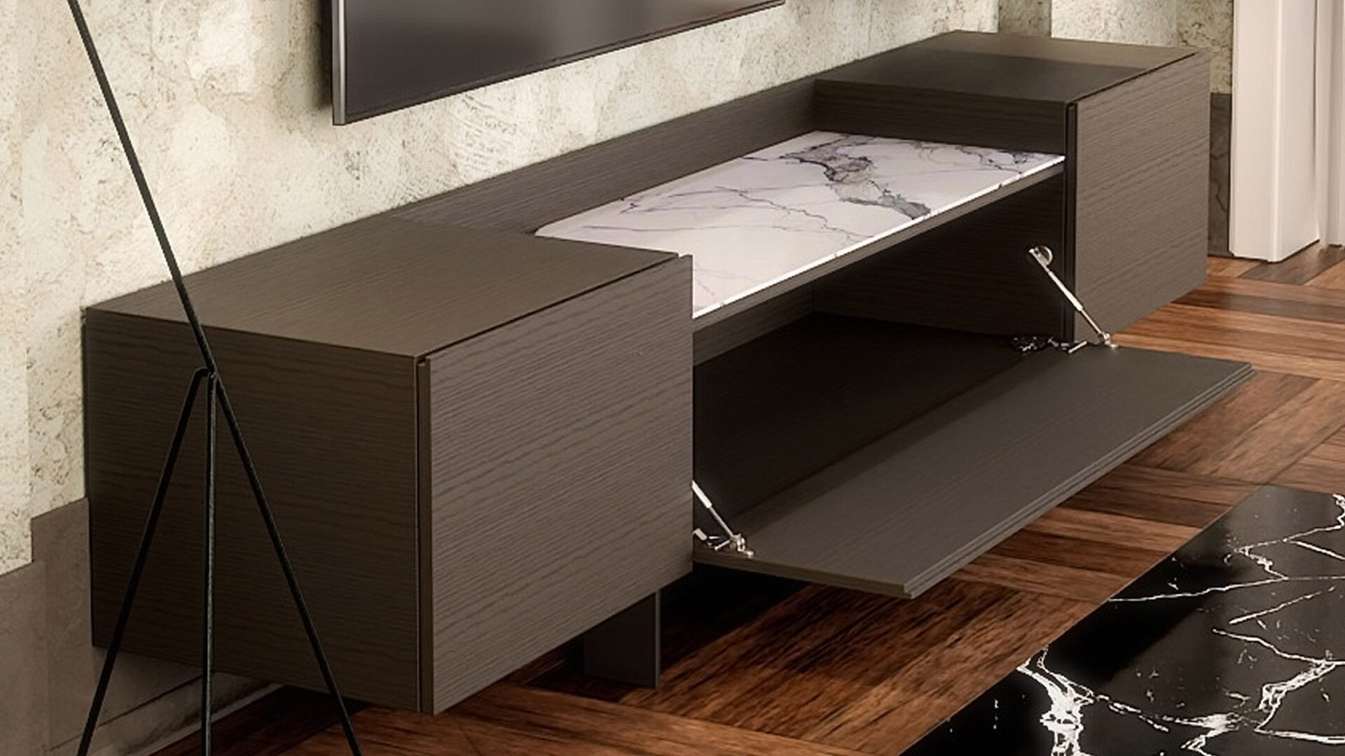 THE CREM TV STAND