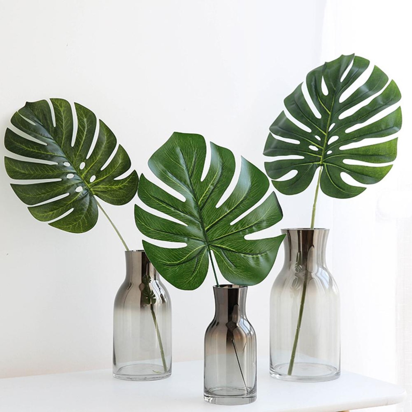 MONSTERA FAUX LEAVES