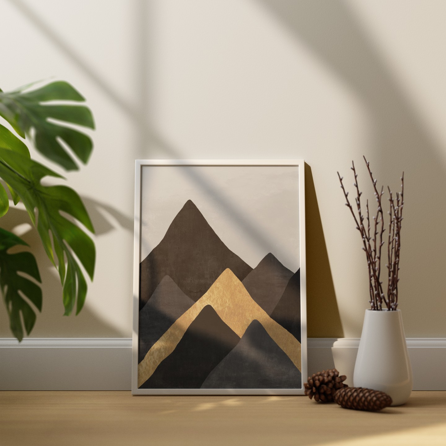 THE MOUNTAINS OIL PAINTING