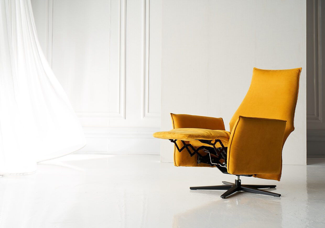 ΠΟΛΥΘΡΟΝΑ YELLOW OMEGA RECLINER