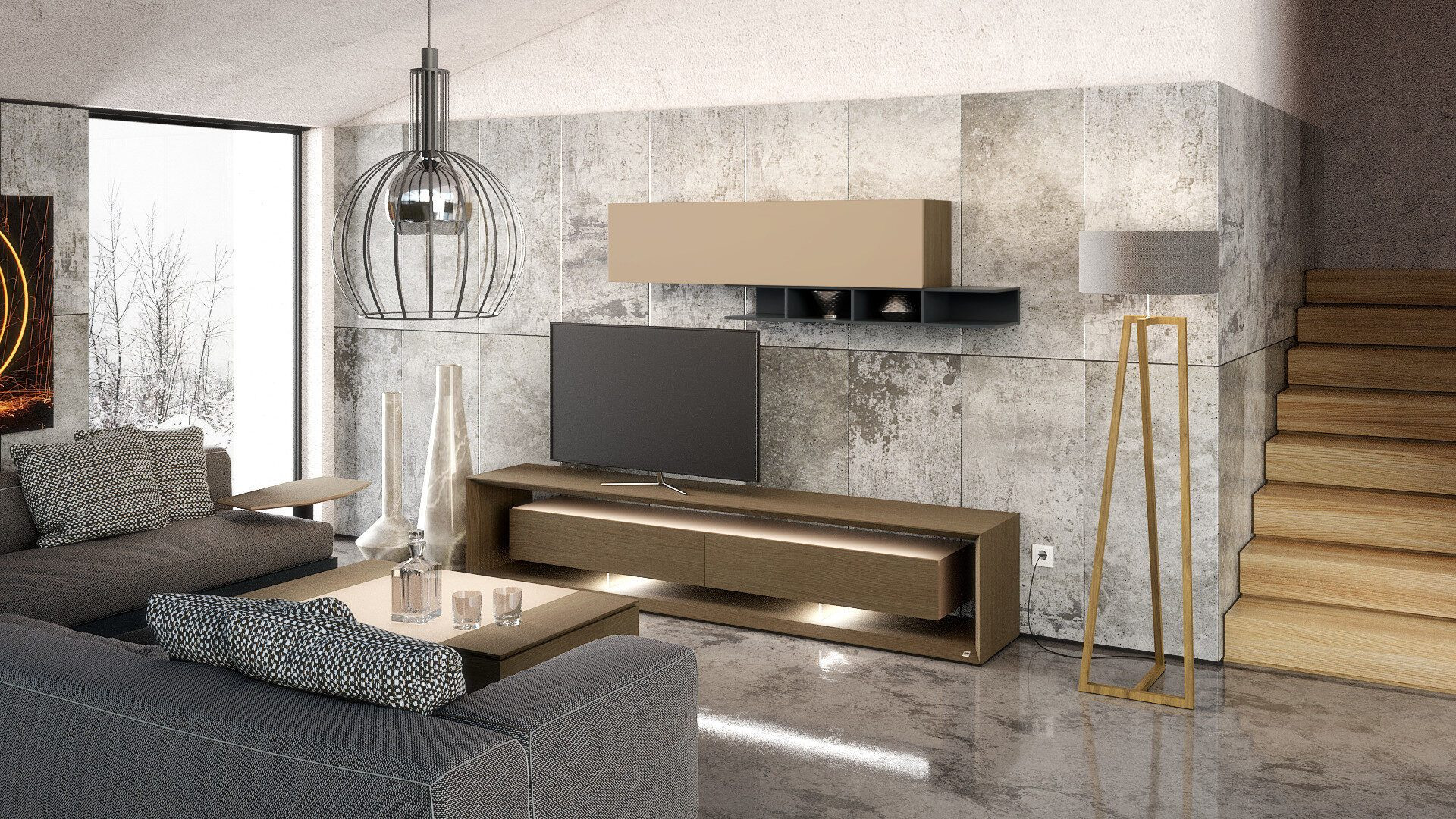 THE VISTA TV STAND
