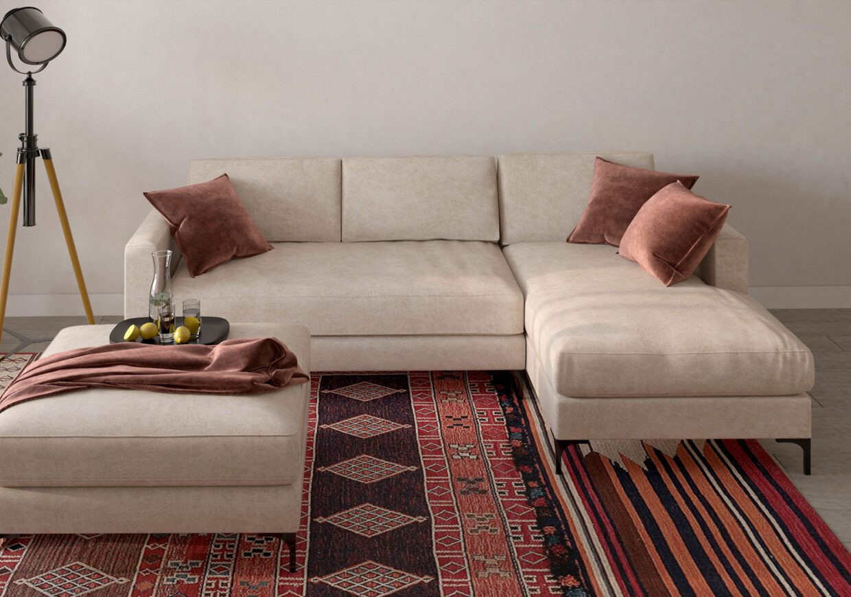TEXTILE WITH VINTAGE LEATHER EFFECT