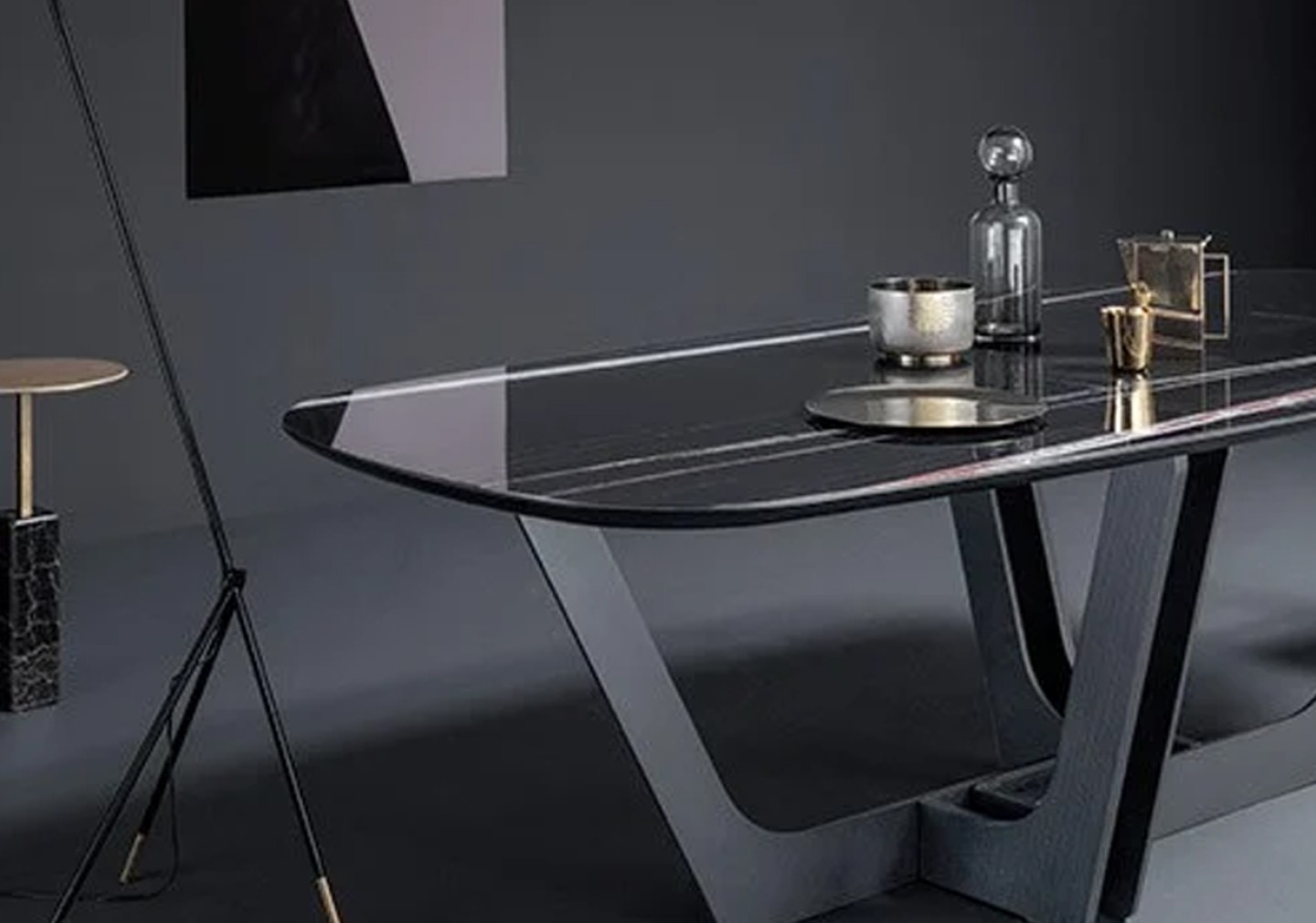 THE COSMOPOLITAN MY GLASS DINING TABLE By DEVINA NAIS