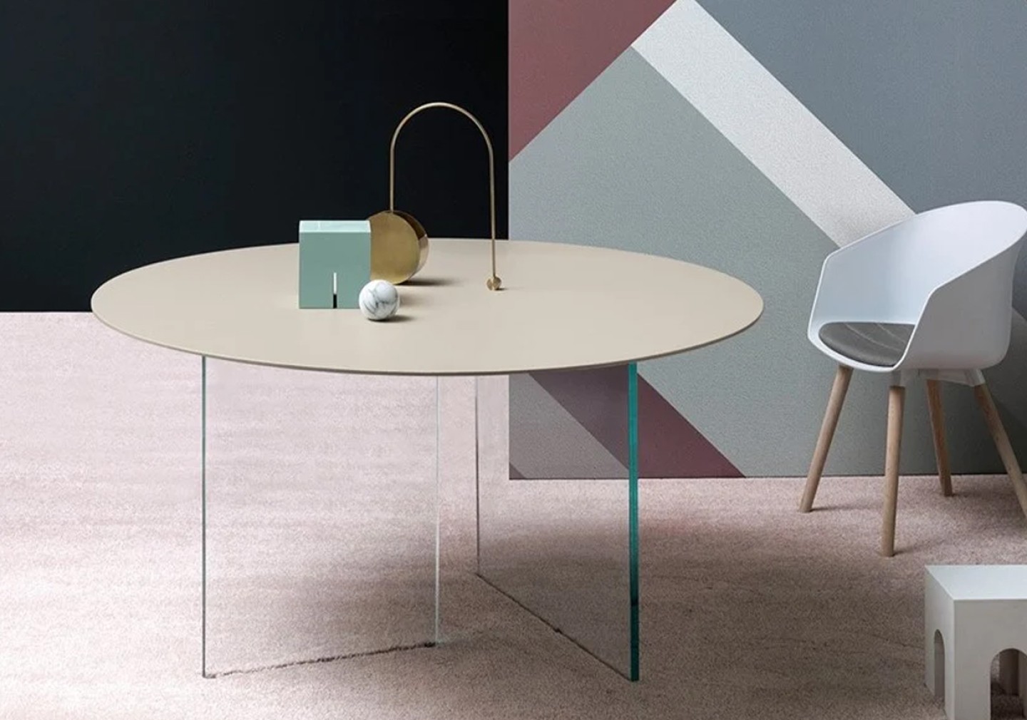 THE MANHATTAN ROUND DINING TABLE BY DEVINA NAIS