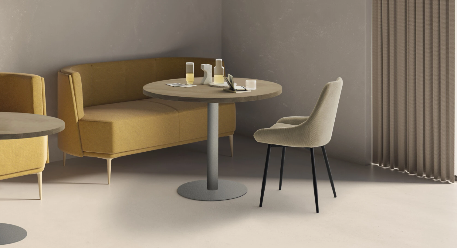THE TOP #33 FRICK ROUND DINNER TABLE by Devina Nais